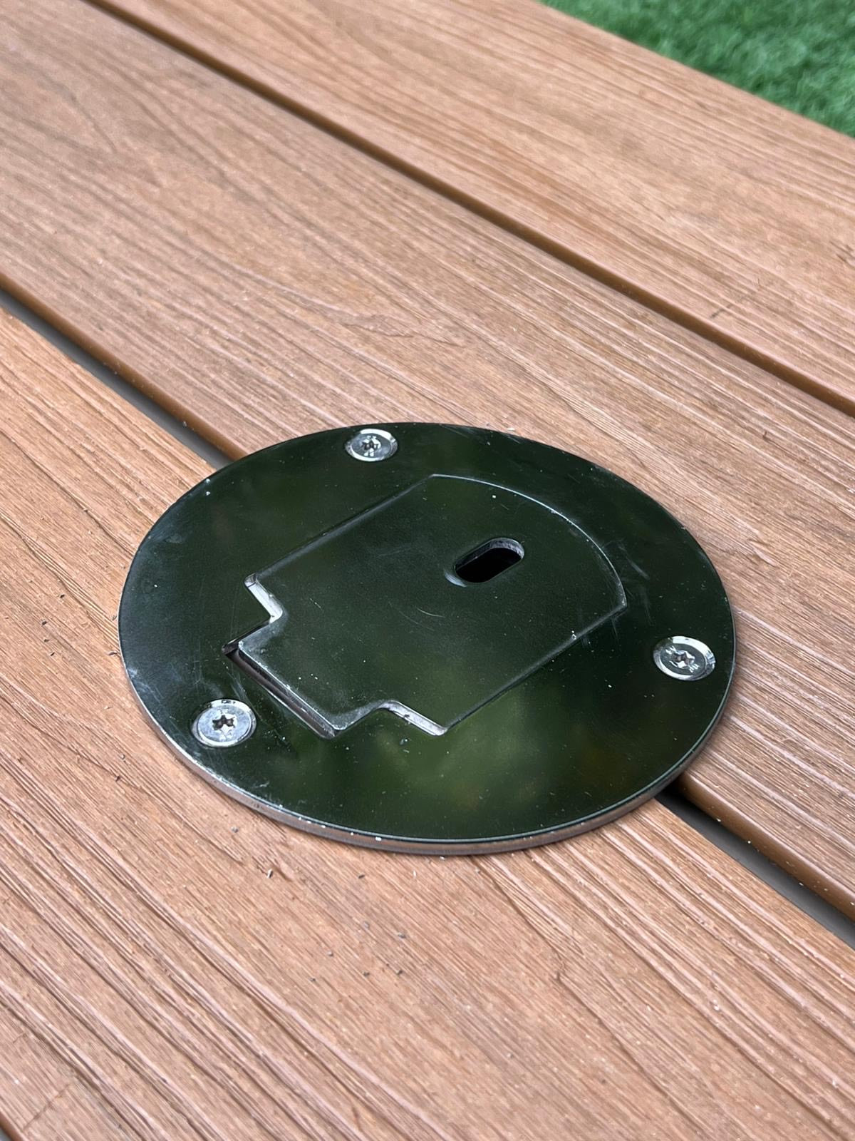 EzyHold - The Circular 'No Base' 316 Marine grade Stainless Steel Unit