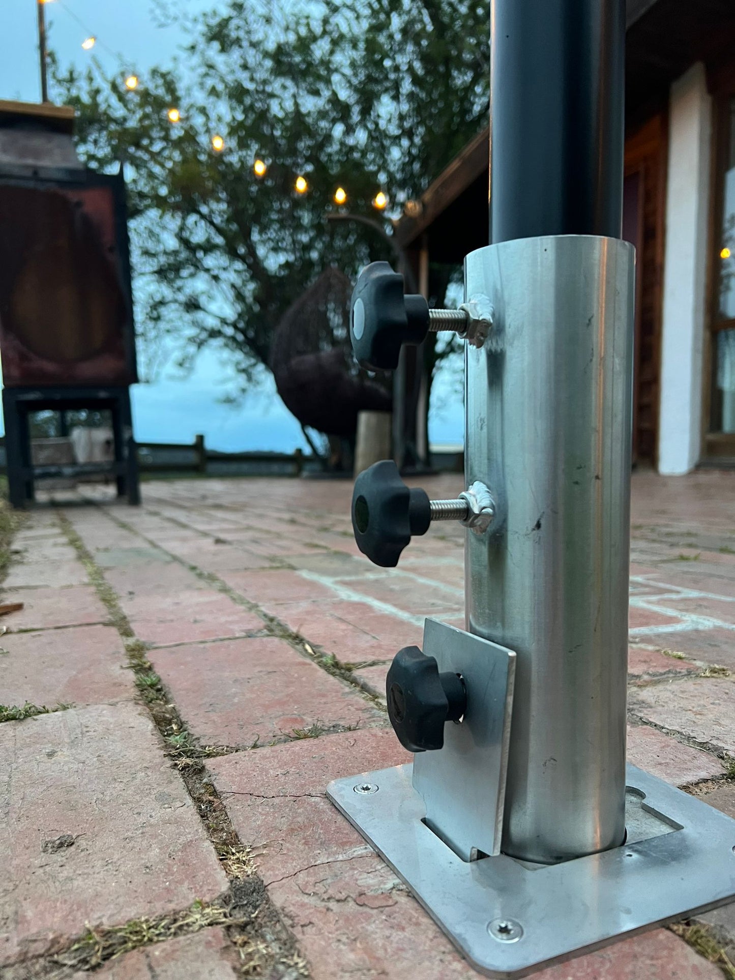 EzyHold Tile / Paver / Concrete Top Mount Unit - 316 Stainless Steel