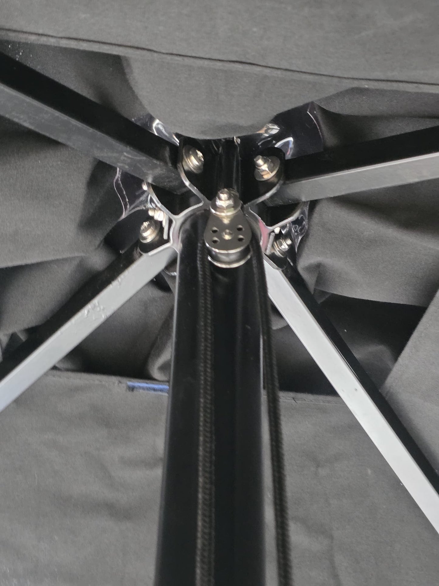 3m Aluminium Square Cafe & Resort Outdoor Umbrella