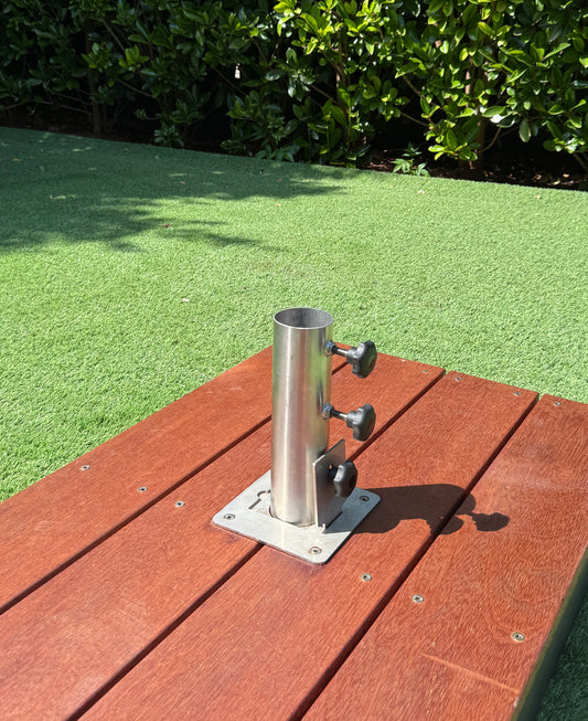 EzyHold  - The 'No Base' 316 Marine grade Stainless Steel Unit