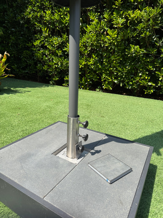 EzyHold  - The 'No Base' 304 Stainless Steel unit with Tile Insert