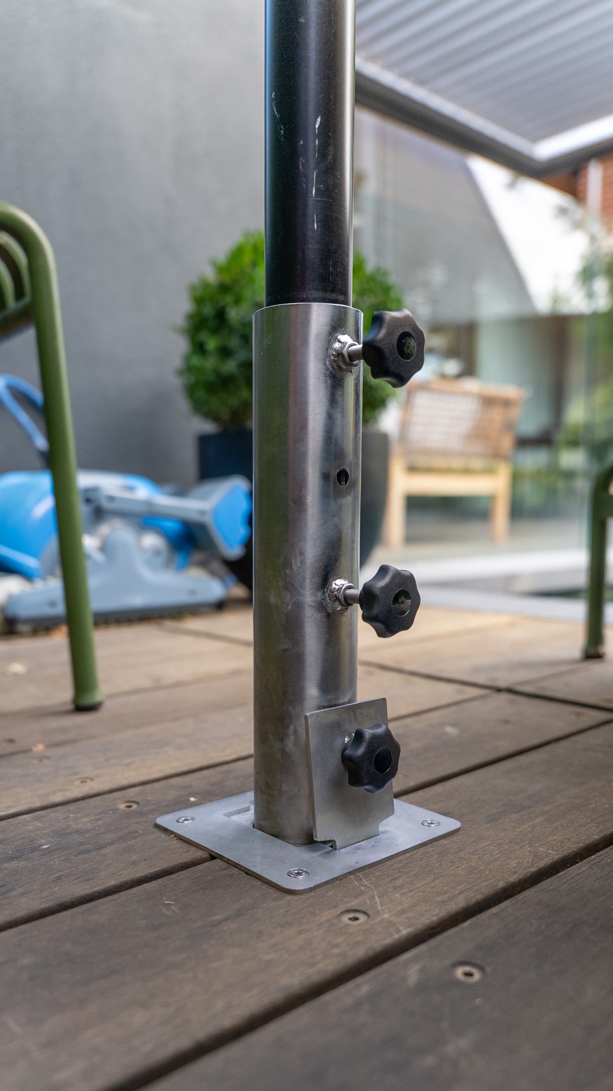 EzyHold Timber / Composite Decking Unit for Top Mount installation - 316 Stainless Steel