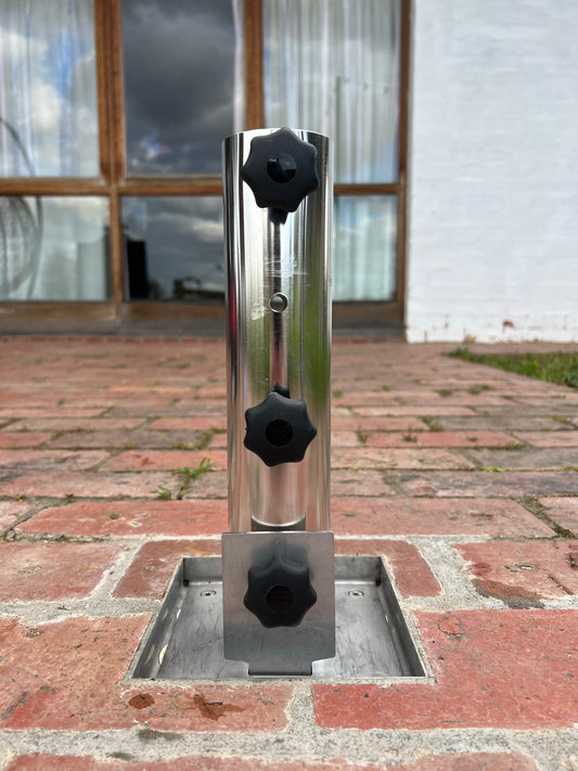 EzyHold Tile / Paver / Concrete Unit with Tile / Paver / Concrete Insert - 316 Stainless Steel