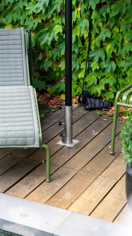 EzyHold Timber / Composite Decking Unit for Top Mount installation - 316 Stainless Steel